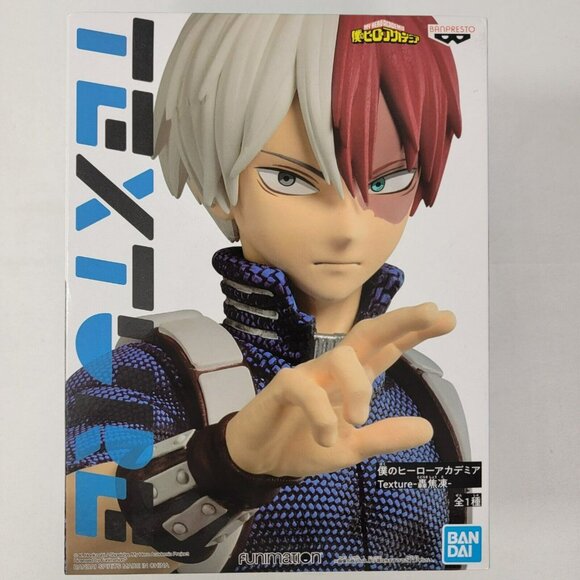 My Hero Academia TEXTURE Shoto Todoroki Action Figure NEW Sealed Ban Dai RARE